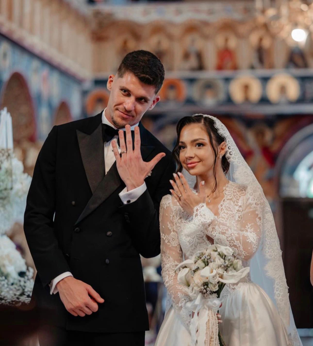 Trei nunți într-o singură zi! Dennis Man, Ștefan Târnovanu și Denis Alibec s-au căsătorit. Primele imagini