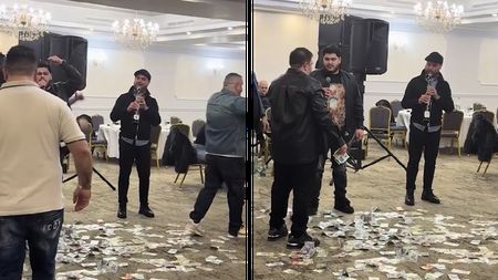 Cine e bărbatul care l-a ”îngropat” în bani pe Florin Salam, în Italia: ”Avalanșă”