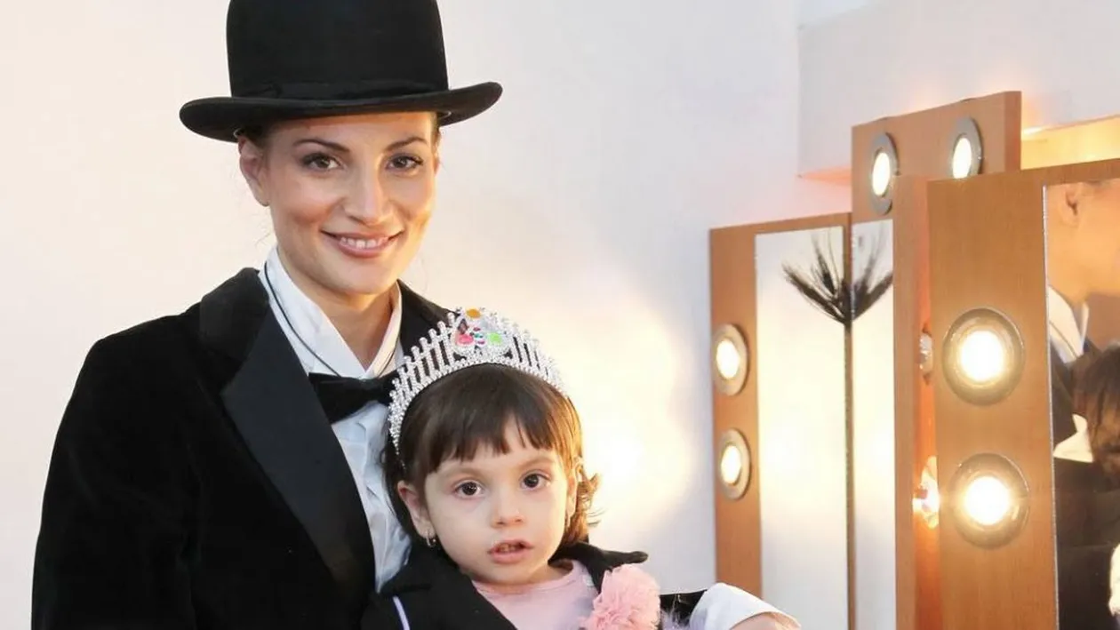 Ce mare s-a făcut fiica Ioanei Ginghină. Ruxi are 10 ani