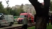 Socant! Un bucurestean s-a aruncat in fata unui tramvai, in zona Salajan! Primele imagini