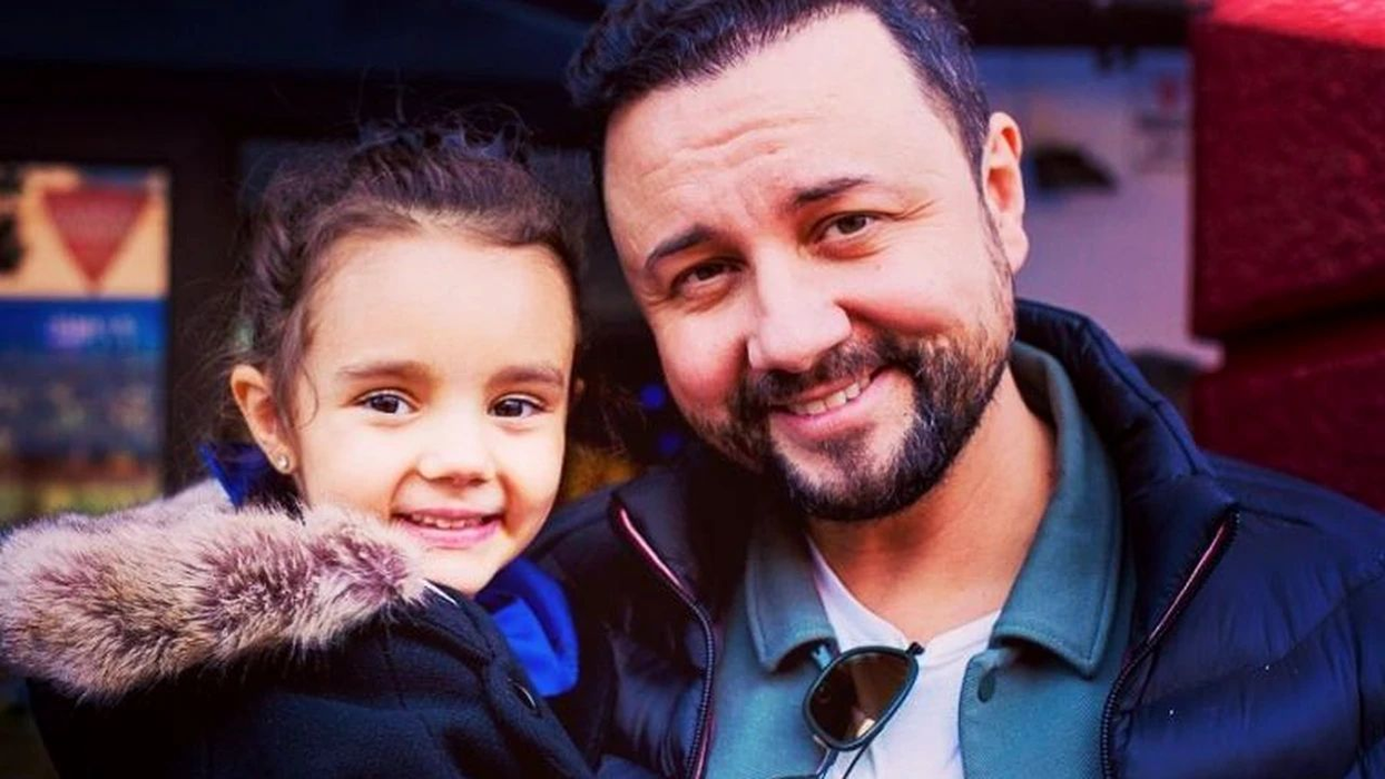 Cătălin Măruță și Eva, fiica lui / Foto: Instagram