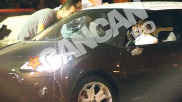 Ce face Andreea Ibacka cand sotul ei este la munca? Flirteaza cu baietii in parcare