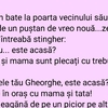 BANCUL ZILEI | „Tatăl tău este acasă?”