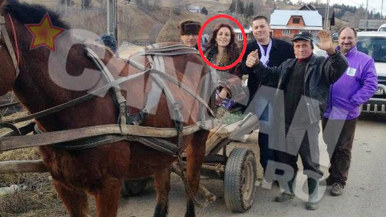 Imagini senzationale! Sexy-senatoarea s-a pozat in caruta si la birt ca sa arate ca e “fata de gasca”! Uite ce a ajuns sa faca!