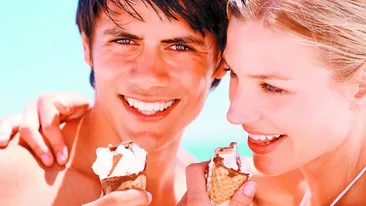 Inghetata stimuleaza zonele fericirii