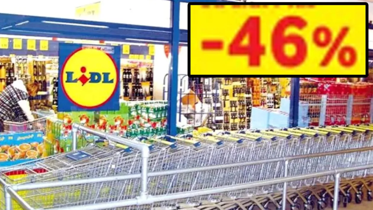 Produsul redus cu 46% începând de astăzi la LIDL. Costă doar 16 lei