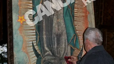 Icoana facatoare de minuni din Mexic, expusa la Satu Mare si Timisoara