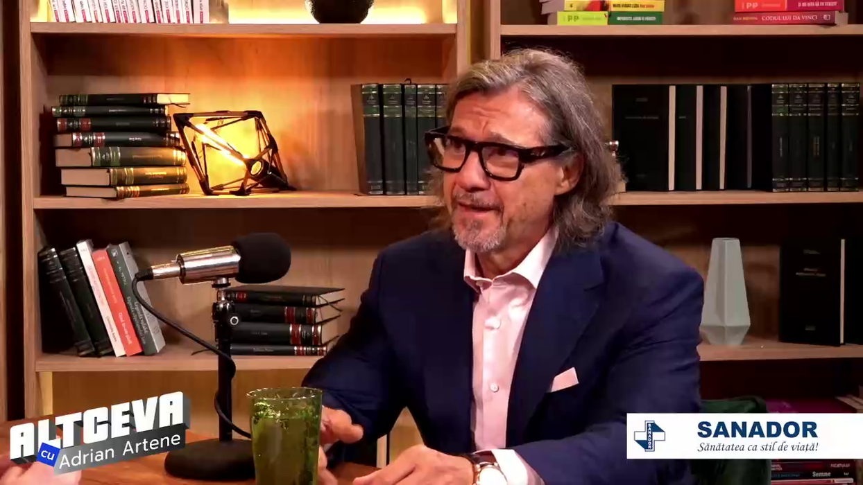 Cea mai recentă ediție a podcastului "ALTCEVA cu Adrian Artene" l-a găzduit pe Ladislau Kristof, specialist în arta de a trăi bine (Foto: captură video)