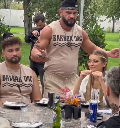 Tina Duceac alături de Drăcea și Dorian Popa la filmările Mentorii