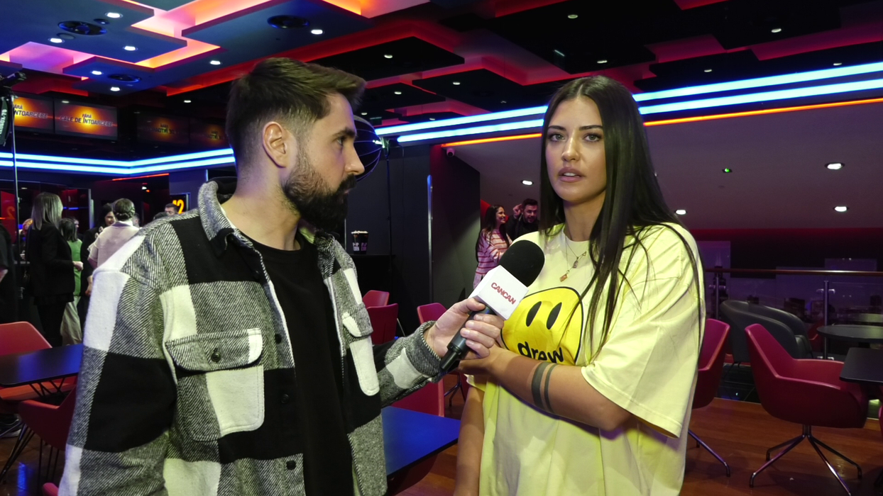 Antonia: "Să știi că n-am avut mult timp la dispoziție, cred că ne-am antrenat de trei sau patru ori, timp de trei zile!" (Foto: captură video)