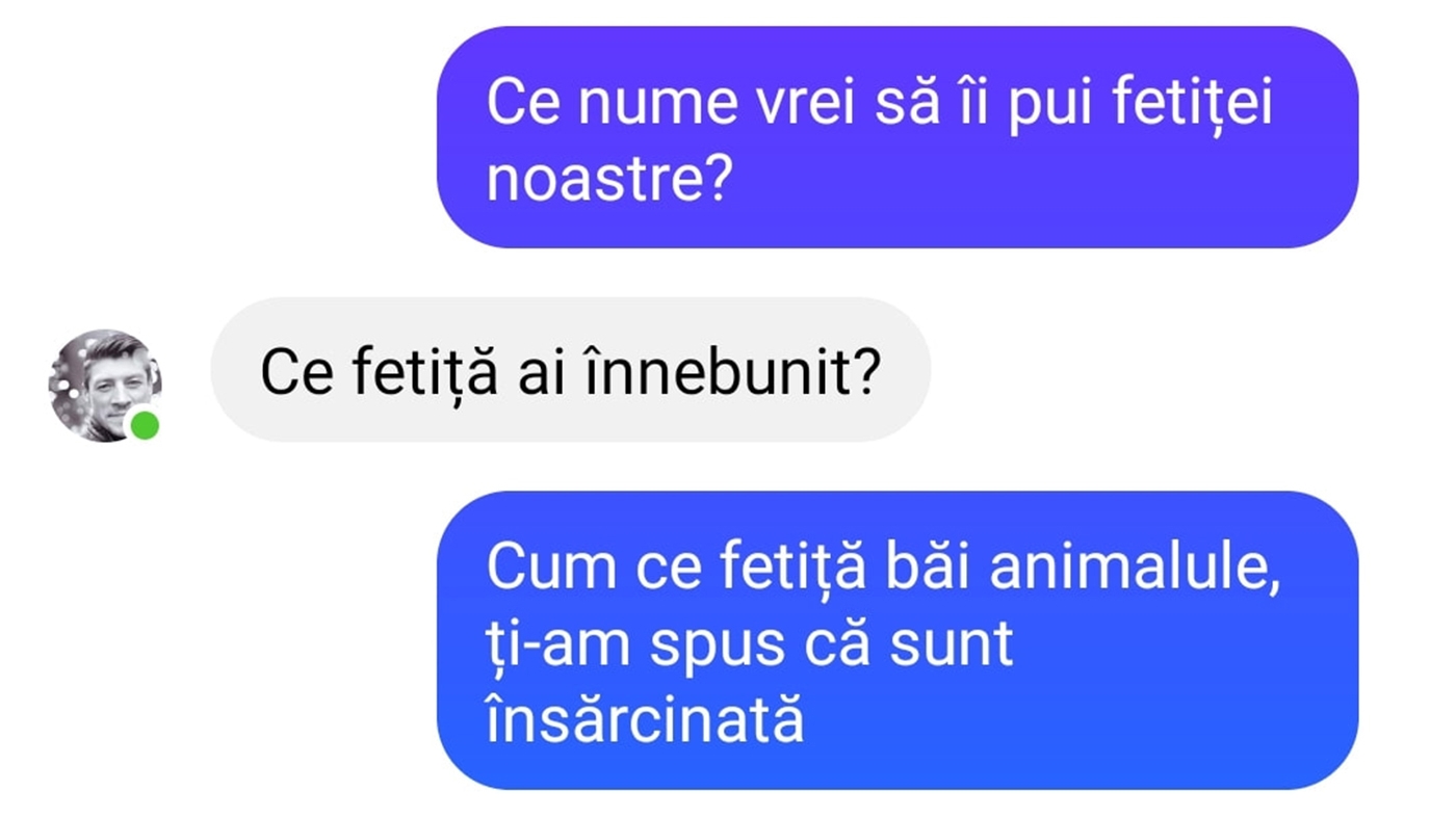 Bancul de weekend | "Ce nume vrei să îi pui fetiței noastre?"