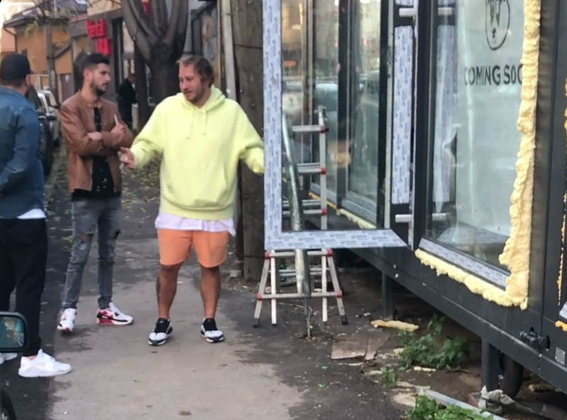 Dan Petrache a fost destul de nervos pe durata conversaţiei cu amicii săi