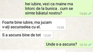 Bancul de weekend | "Iubire, vezi că mâine mă întorc de la bunica"