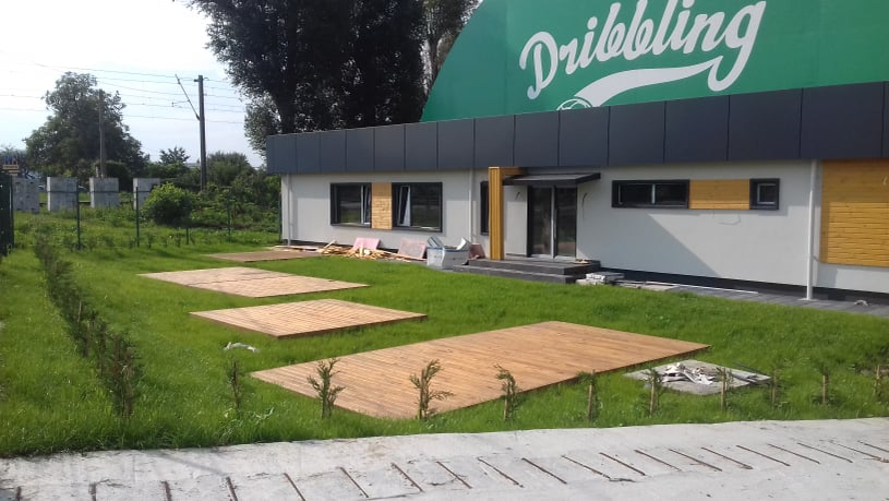 Aici se va înălța terasa barului