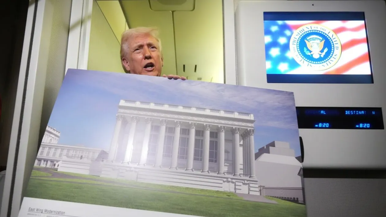 Ce se construiește sub noua sală de bal de la Casa Albă, de fapt. Donald Trump a explicat planurile