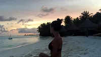 Mesajul dur primit de ADELINA PESTRIŢU în timp ce se relaxa la plajă, în Maldive! Ce au putut să-i spună!