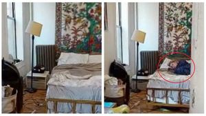 O femeie a dat nas în nas cu o ”fantomă”, în timp ce făcea un tur virtual al unui apartament