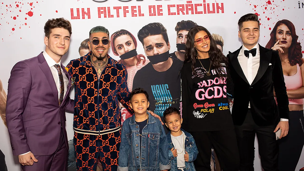 NU e banc. Câți lei costă treningul purtat de Alex Velea la premiera filmului 5GANG: Un altfel de Crăciun