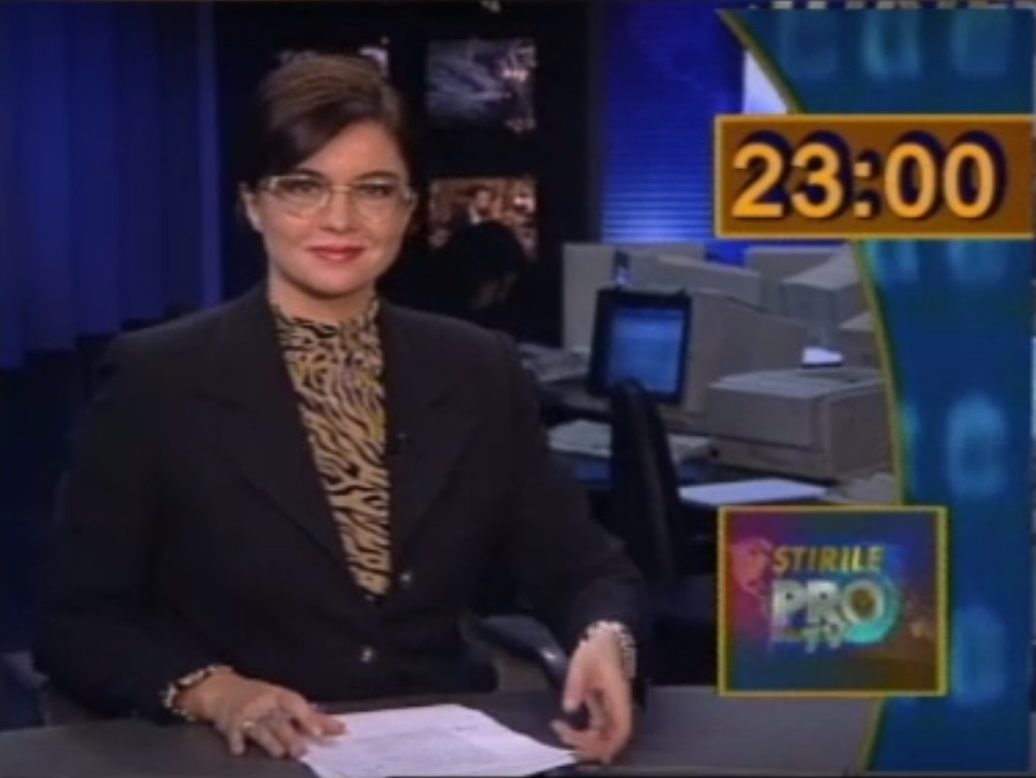 Imagini de colecție cu Cristina Țopescu la Pro TV, alături de Andreea Esca