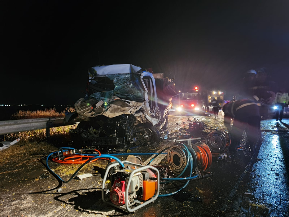 Grav accident de circulație pe A1, la km 99 | VIDEO