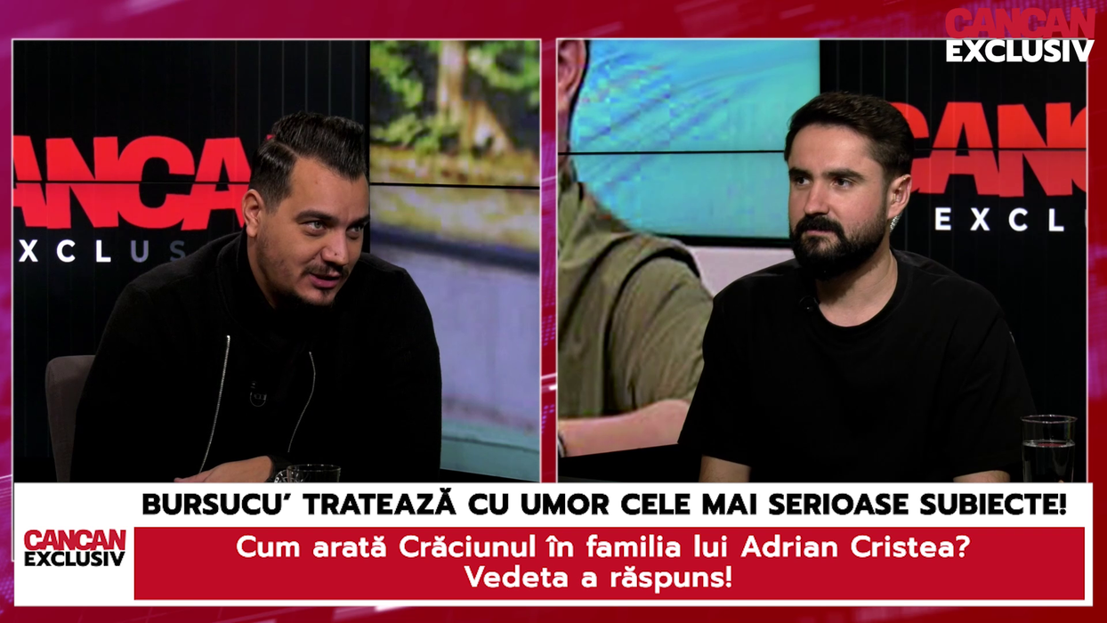 Moș Bursucu’ a scos cel mai tare banc de Crăciun! Te prăpădești de râs cu celebrul prezentator!