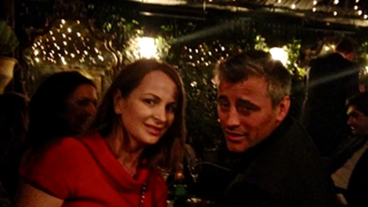 Delia Antal a luat cina cu Joey din Friends: E un tip foarte sociabil si foarte placut, ne-am imprietenit imediat