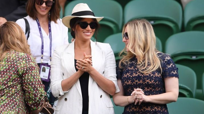 Ce poreclă a primit Meghan Markle după ce a aplaudat-o pe Simona Halep. Presa britanică a pus-o la zid