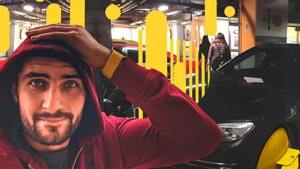 Bodyguarzii mall-ului i-au ”arestat” mașina prezentatorului de la Kanal D!