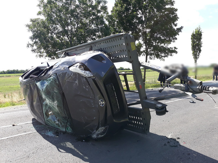 Un nou accident grav cu două autovehiule din România s-a produs în Ungaria. Zece persoane au ajuns la spital