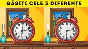 Test de perspicacitate | 3 diferențe în doar 20 de secunde. Numai geniile le găsesc!
