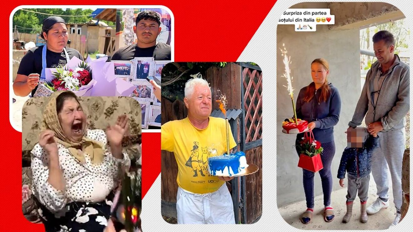 Românii trimit dorul cu microfonul! Surprize la domiciliu, noua telenovelă a diasporei: cu lacrimi, flori și mămăligi aniversare!
