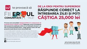 Publicația online Ce se Întâmplă, Doctore? lansează campania „FII EROUL COMUNITĂȚII TALE!” De la EROI pentru SUPEREROI!