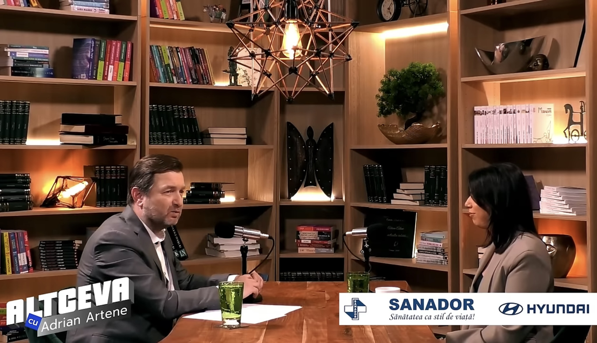 Podcastul poate fi urmărit integral pe canalul de YouTube – ALTCEVA cu Adrian Artene / (Sursa: Captură video)