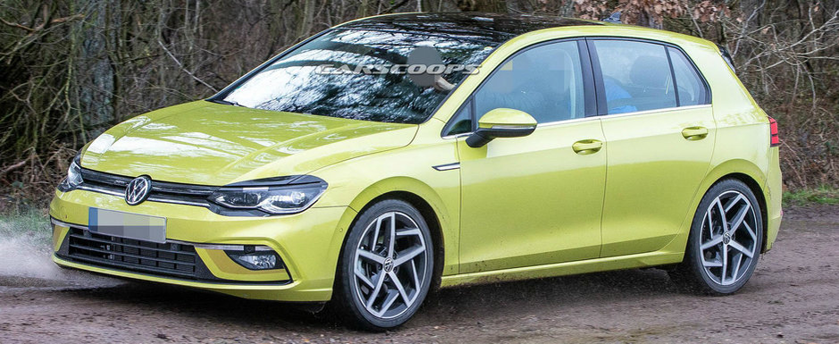 Primele imagini cu noul Volkswagen GOLF 8. Te așteptai la acest design?