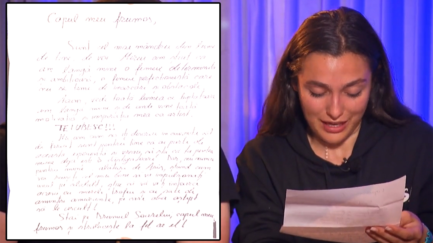Ce scrisoare a primit Alexia Eram de la Mario Fresh, la America Express. Detaliul intim "scăpat" de iubitul fiicei Andreei Esca