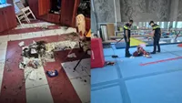 Sala de gimnastică ”Nadia Comăneci” a fost vandalizată! Ce a putut face atacatorul cu una din medalii