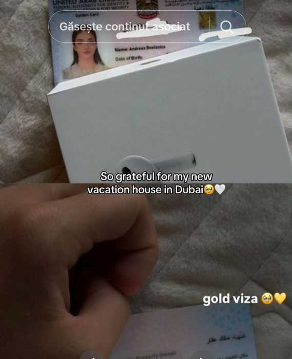Andreea Bostănică, tun de 2 milioane de euro și schema secretă din Dubai! Are planul pus la punct!