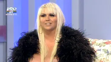 Raluca Badulescu sfideaza codul portocaliu! A venit mai decoltata decat de obicei la Maruta si l-a amenintat ca il loveste cu sanii!