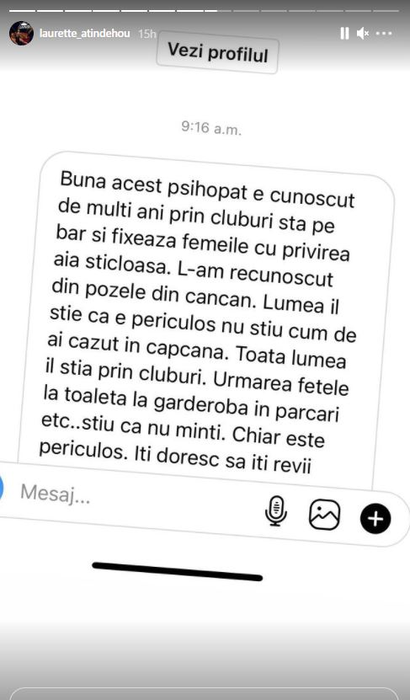 Laurette, mesaje tulburătoare de la alte femei agresate de Marian Tătic: “I-a pus cuțitul la gât și a încercat să o violeze”. Ce i-a cerut una dintre victimele monstrului