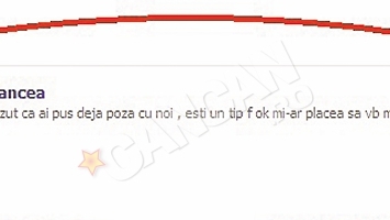 Un constantean sustine ca Roxana Vancea i-a facut avansuri pe internet! Refuzata de un barbat cuplat!