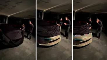 Cum arată mașina tunată cu 1.236.548 de cristale. Imaginile îți vor fura ochii cu siguranță!