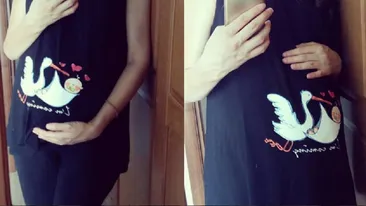 FOTO / A născut gemeni în mare secret! Prima poză de album cu familia unei vedete de la noi: Sufletul se vindecă...