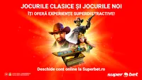 4 SuperJocuri de încercat azi în cazinoul online Superbet!