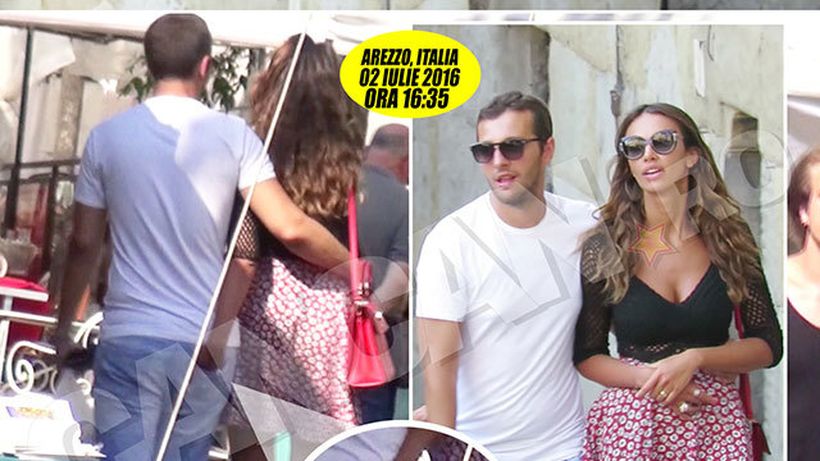 Imagini în exclusivitate mondială realizate de paparazzii CANCAN.ro. Am filmat jocul pasional dintre Ghenea şi puştiul milionar! Cei doi au luat prânzul la o terasă din Arezzo, unde au băut vin alb şi s-au copleşit cu gesturi… explicite