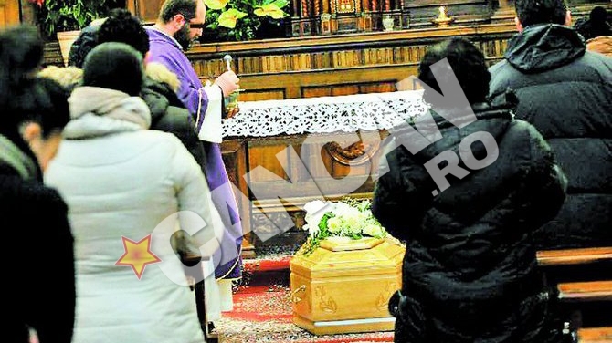 Funeraliile dansatoarei romance macelarite de un italian la Macerata! Ingropata pe banii italienilor