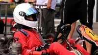 Băiatul lui DANIEL ONORIU îi calcă pe urme tatălui său. Prima cursă, primul podium la karting 