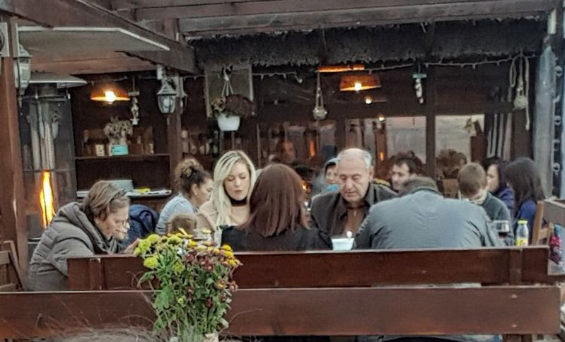 Dorin Cocoş şi Raluca Miu s-au împăcat la un restaurant de la malul mării