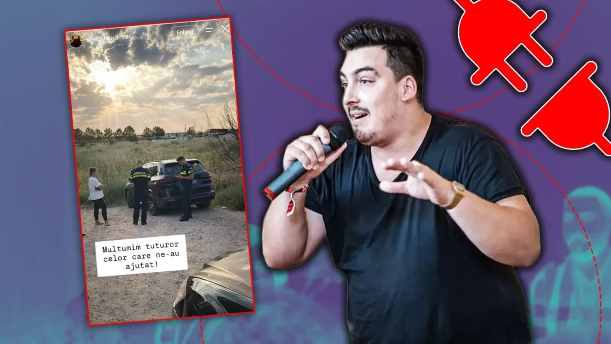 Unde a fost găsită mașina furată a lui Alex Ghidush. Hoții o deconectaseră din aplicație