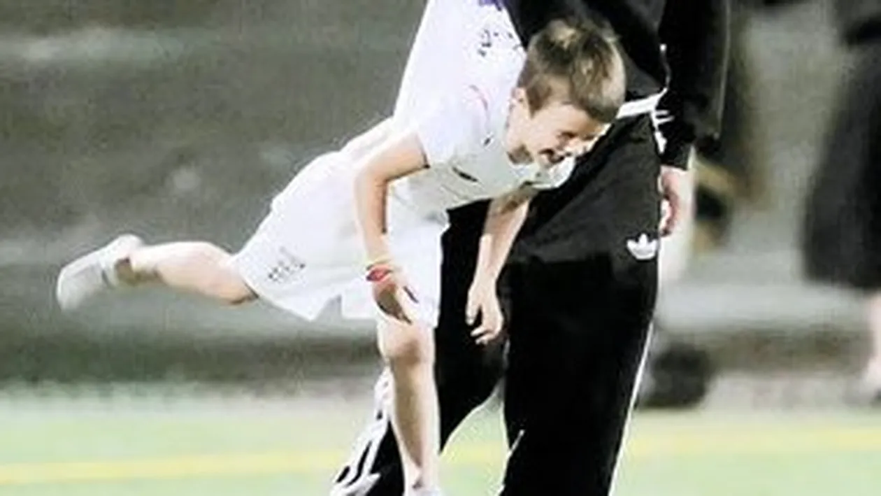S-a luptat cu juniorii! Asa uita Beckham de probleme