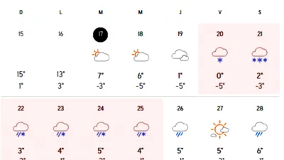6 zile consecutive de ninsoare în România, începând cu 20 martie, potrivit meteorologilor AccuWeather